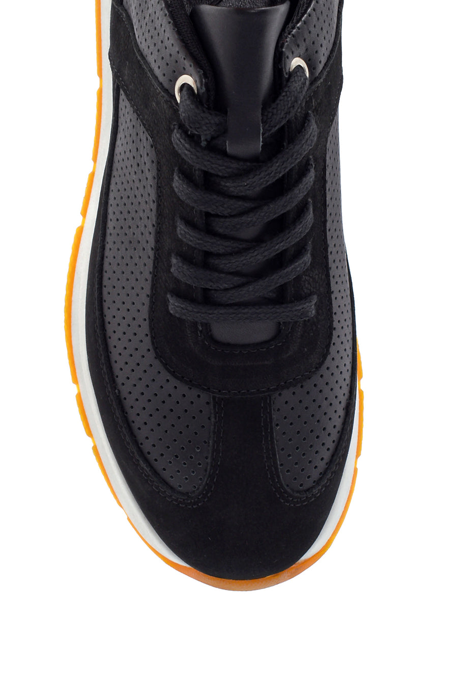 Erkek Deri Süet Detaylı Sneaker