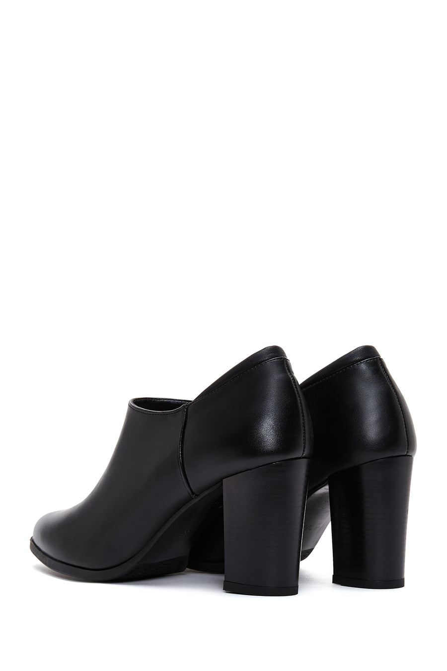 Women's Black Heeled Bootie