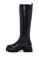 Women's Black Casual Thick Soled Boots | Derimod