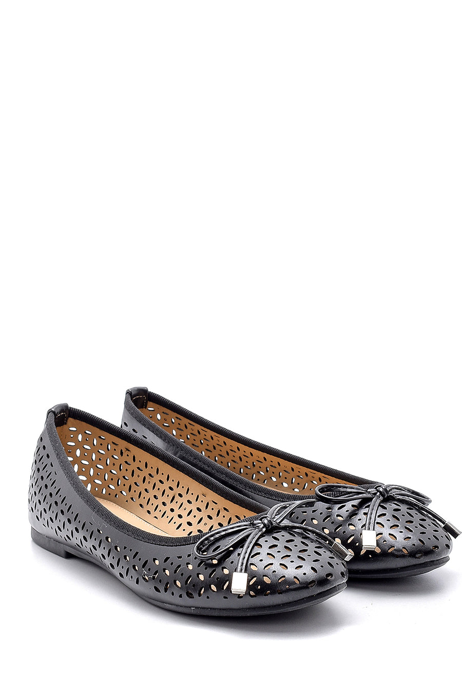 Women's Black Bow Ballerina Ballet