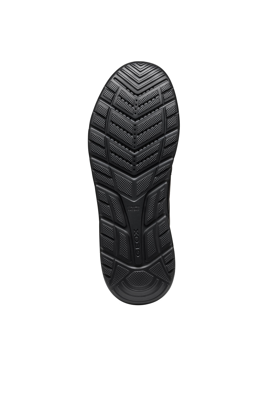 Geox Men's Black Portello Sneakers