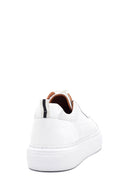 Erkek Beyaz Deri Sneaker | Derimod