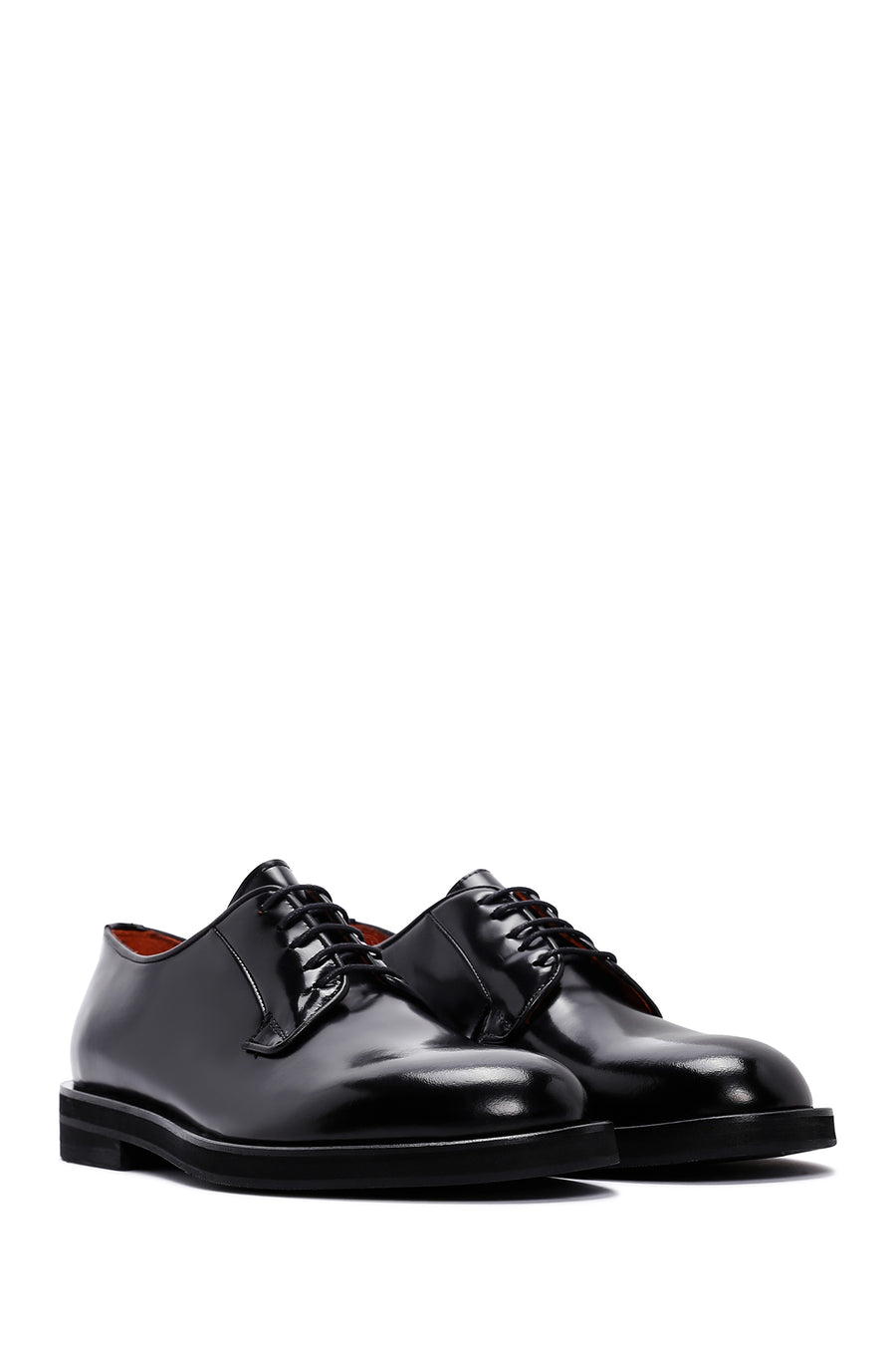 Men's Black Leather Casual Shoes