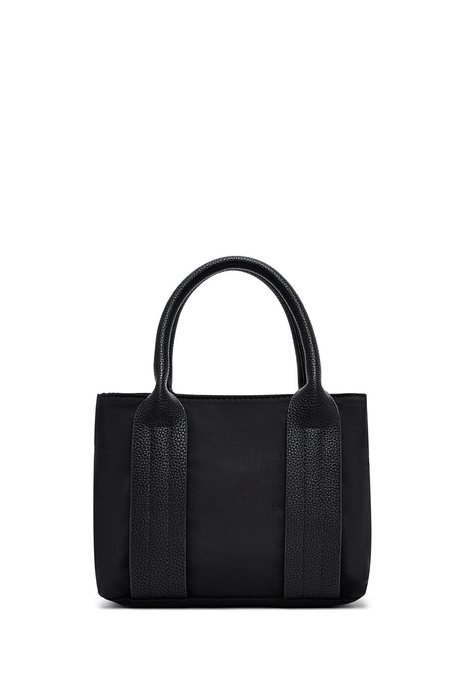 Women's Black Long Strap Accessory Fabric Handbag