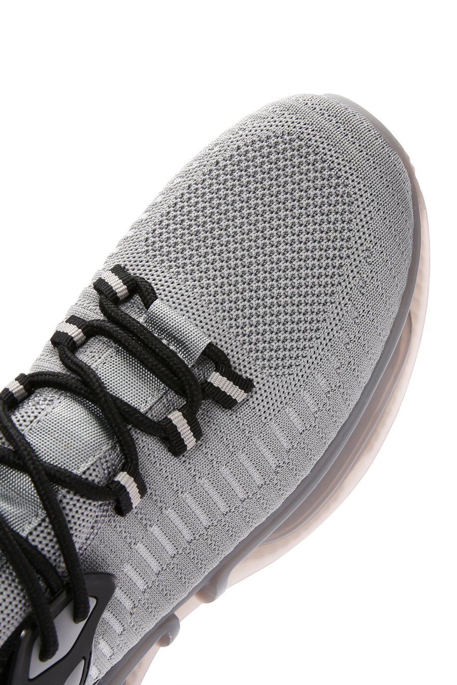 Derimod Zero Men's Gray Lace-Up Thick Soled Fabric Sneaker