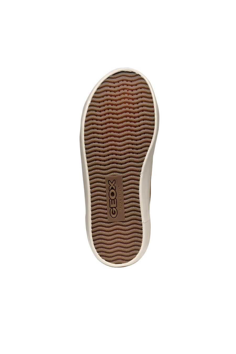 Geox Boy Brown Gisli Boy Banded Ankle Sneakers