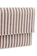 Woman Pink Chain Strap Rhinestone Evening Bag | Derimod