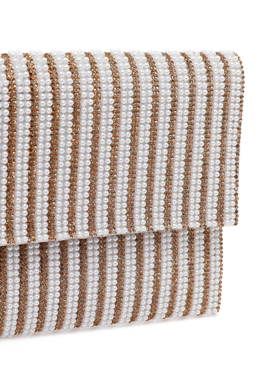 Woman Pink Chain Strap Rhinestone Evening Bag