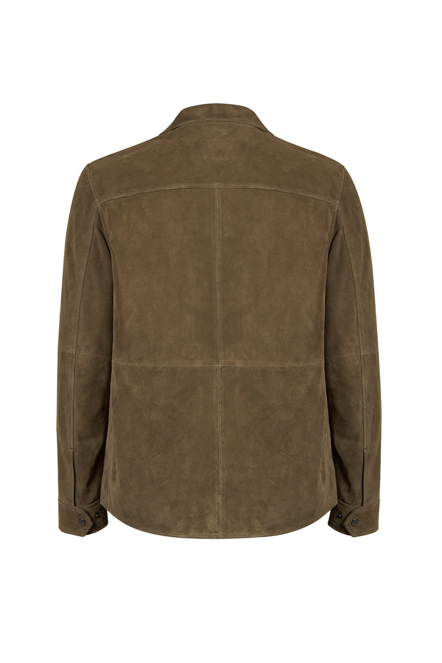 Asensio Male Green Suede Jacket