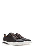 Men's Brown Lace-Up Leather Sneaker | Derimod