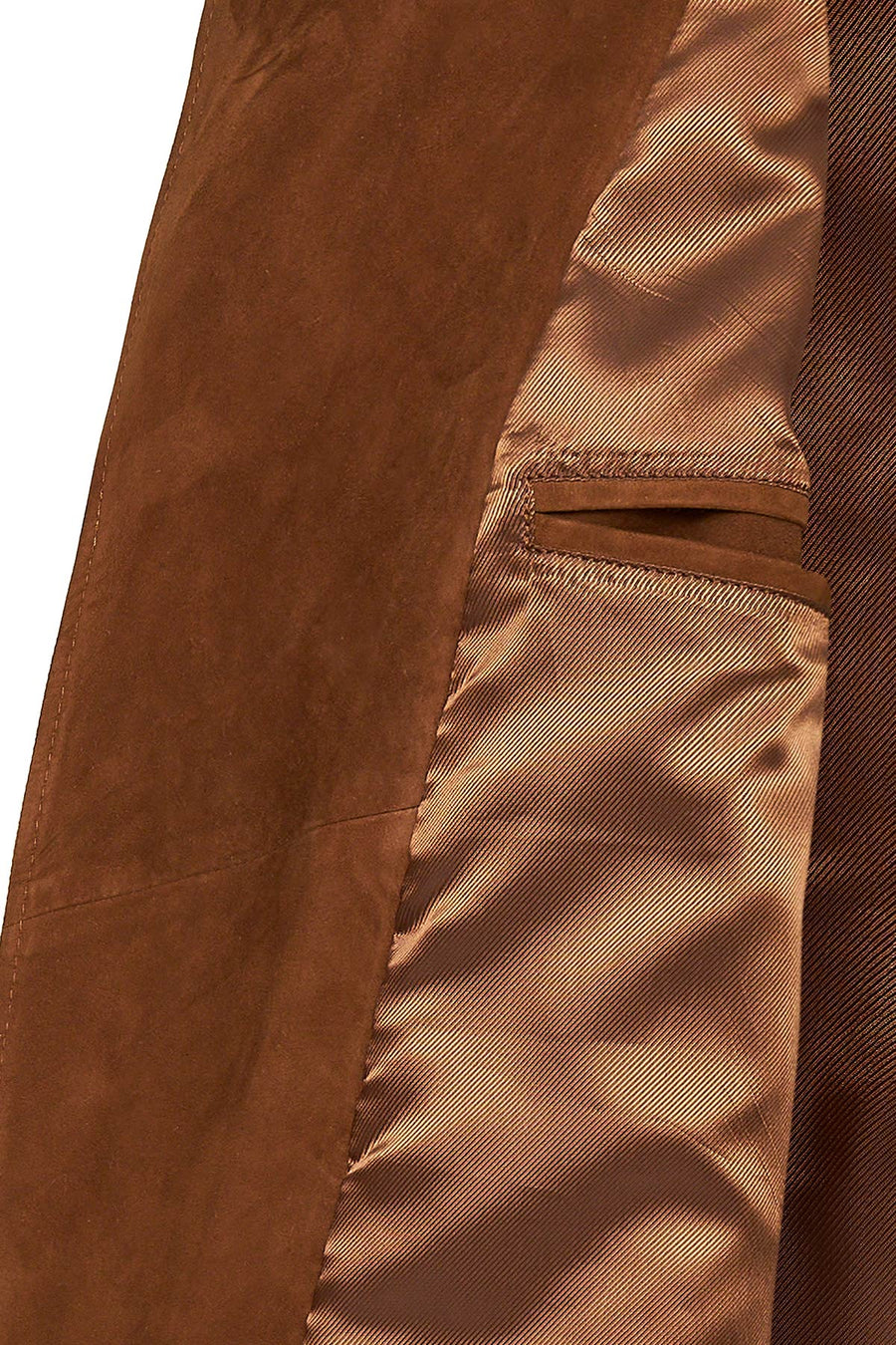Marcus Men's Brown Suede Leather Jacket