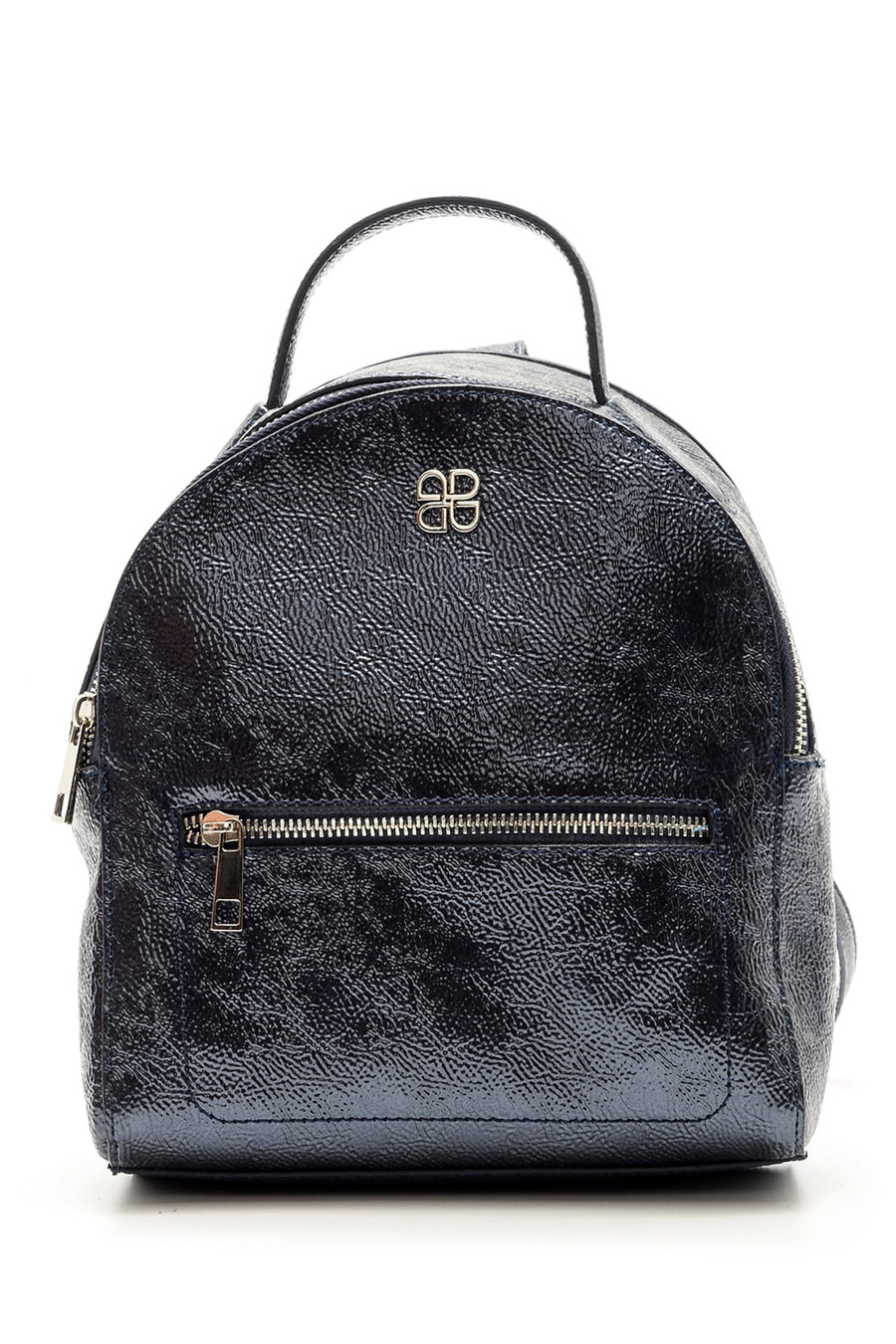 Women's Patent Leather Backpack 19SBD2326CV | Derimod
