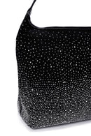 Women's Black Stone Shoulder Bag | Derimod