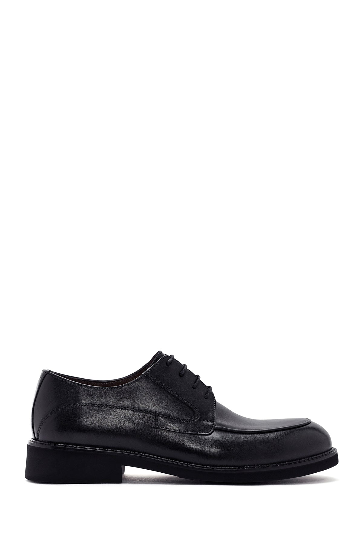 Men's Black Lace-Up Leather Casual Shoes 24SFD627018 | Derimod