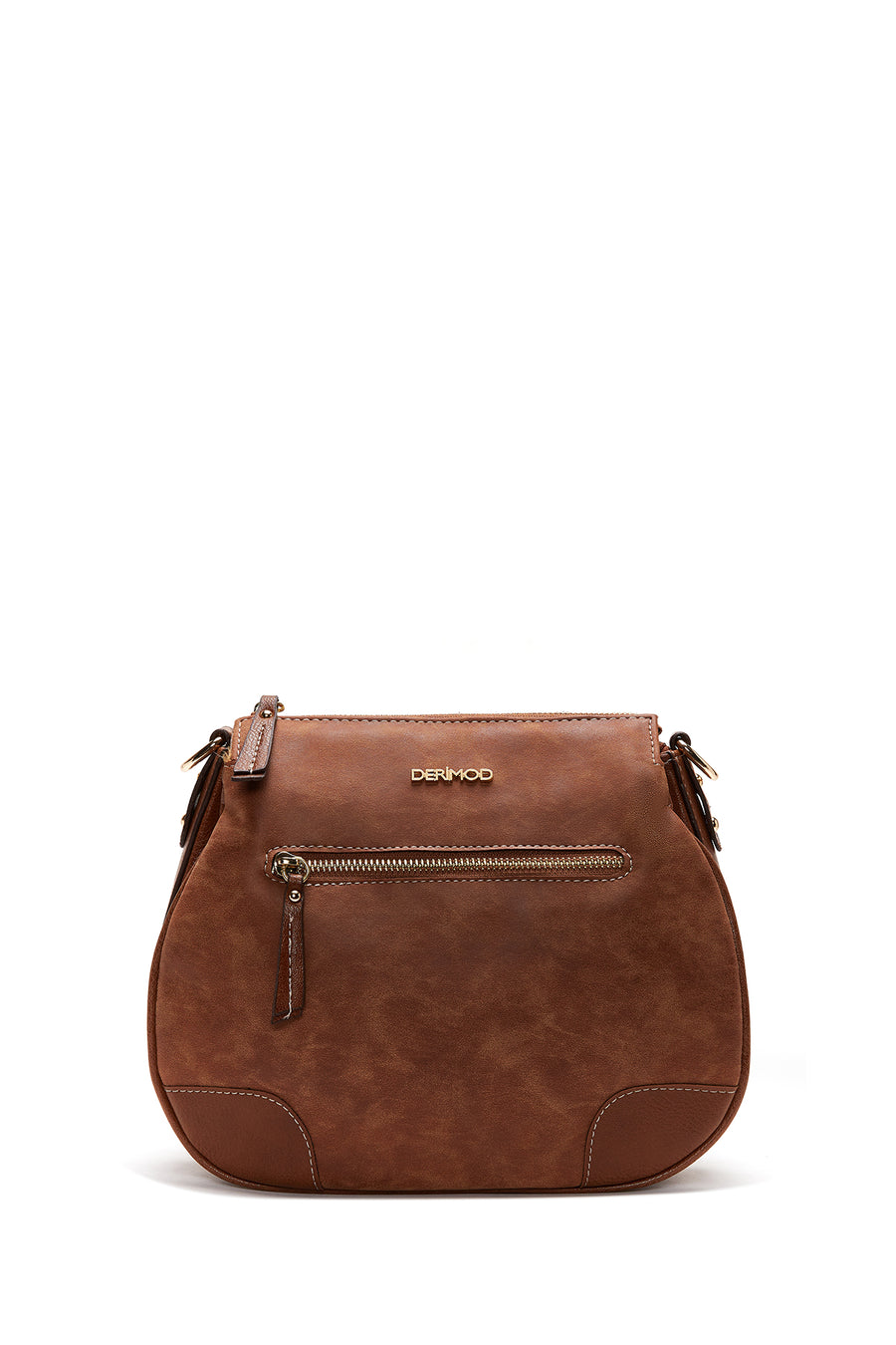 Women's Tan Strap Shoulder Bag