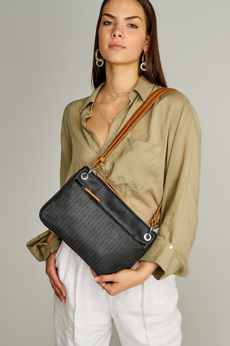 Black Women's Shoulder Bag