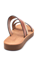 Women's Tan Stone Slippers | Derimod