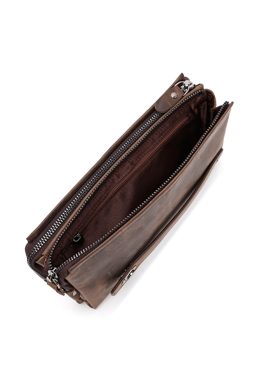 Men's Mink Leather Handbag