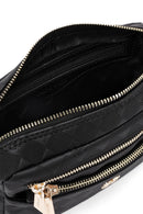 Women's Black Faux Leather Crossbody Bag | Derimod