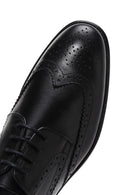 Men's Black Leather Classic Shoes | Derimod