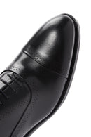 Men's Black Leather Classic Shoes | Derimod