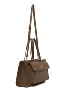 Woman Mink Classic Shoulder Bag with Long Strap | Derimod