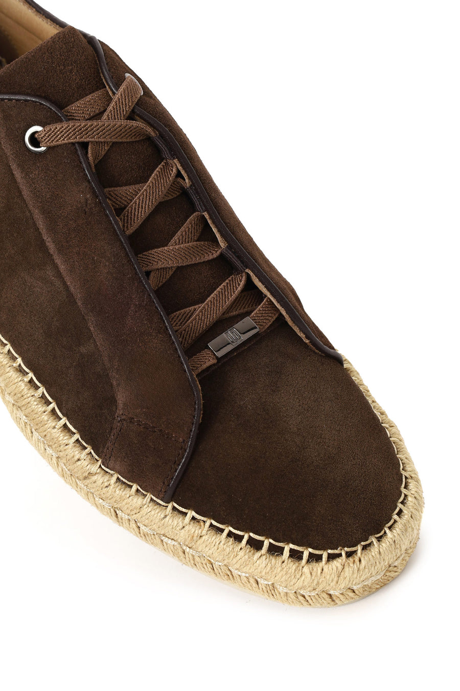 Male Brown Thick-Soled Suede Leather Sneaker
