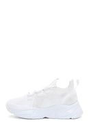 Women's White Thick Soled Sneaker | Derimod