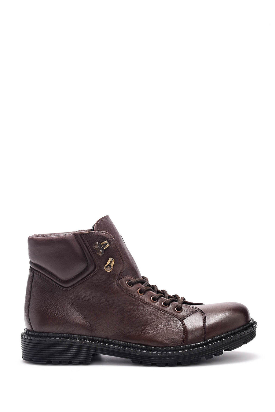 Men's Lace-up Leather Boots 18WFD3517FT | Derimod
