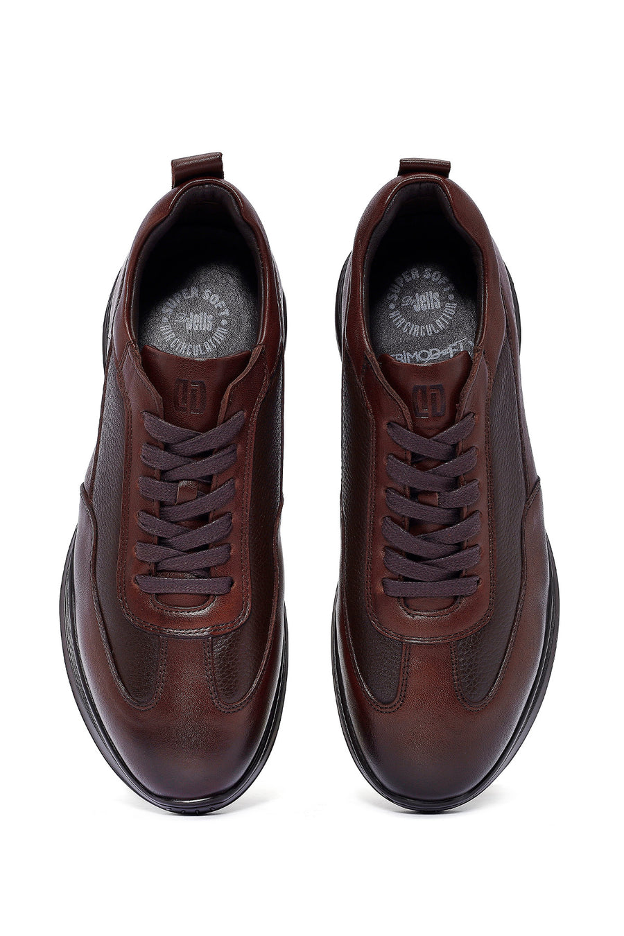 Men's Brown Leather Casual Sneaker