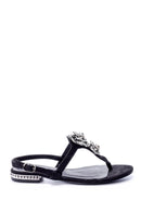 Women's Floral Detailed Sandals | Derimod