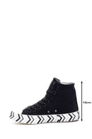 Women's Black High Top Sneaker | Derimod