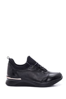 Kadın Deri Yüksek Taban Sneaker | Derimod