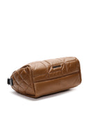 Women's Yellow Quilted Crossbody Bag | Derimod