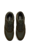 Men's Leather Suede Sneaker | Derimod