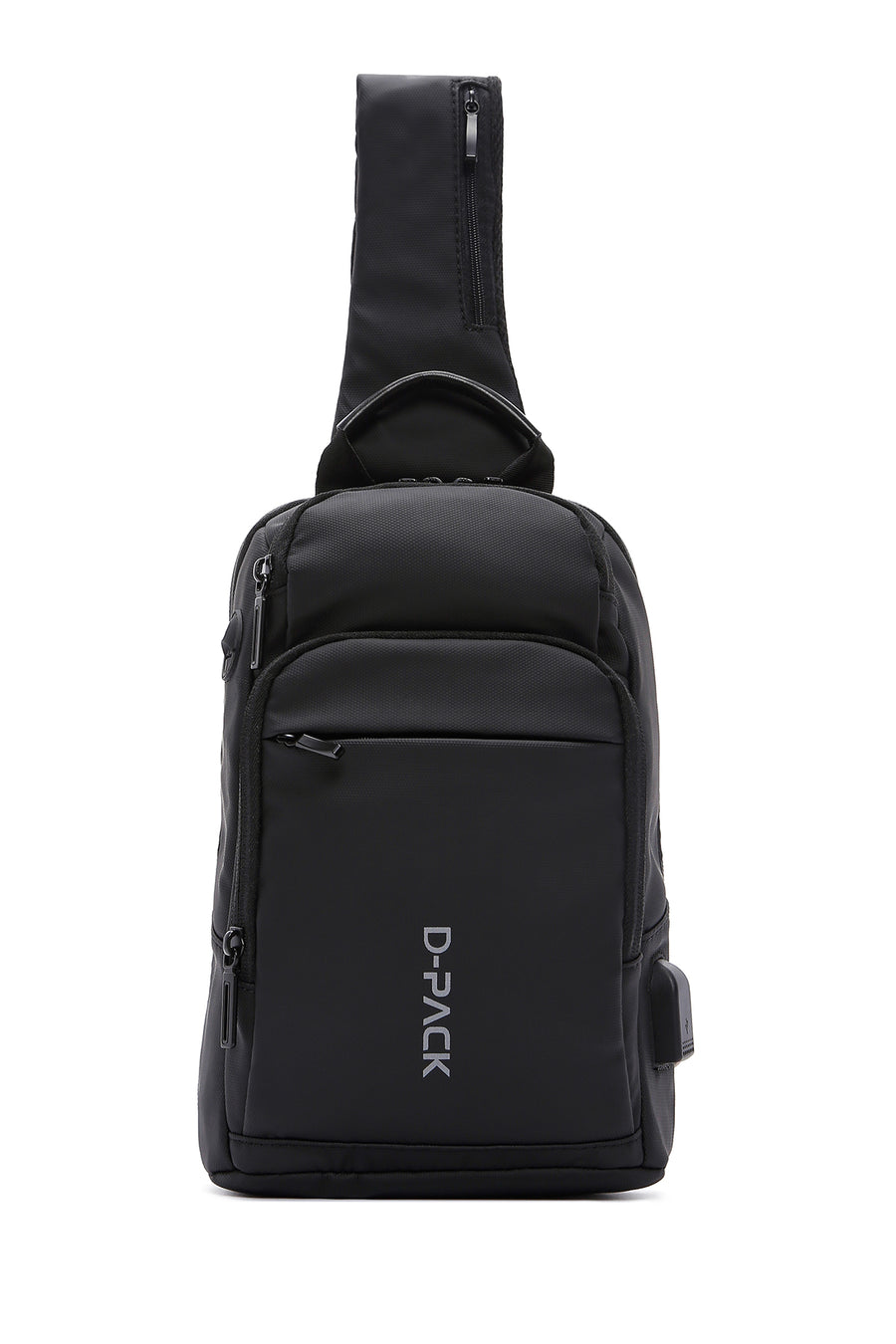 D-Pack Erkek Siyah Teknolojik Kumaş Çapraz Çanta 23SBD30006F | Derimod