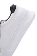 Erkek Beyaz Deri Sneaker | Derimod