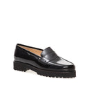 Black Patent Leather Women's Leather Shoes | Derimod