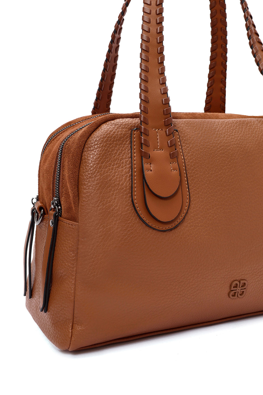 Women's Tan Long Strap Shoulder Bag