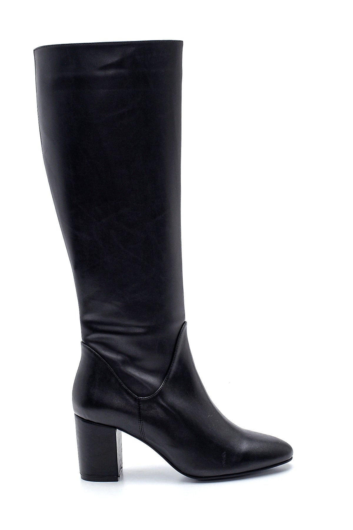 Women's Zippered Heeled Boots 20WFE134218 | Derimod