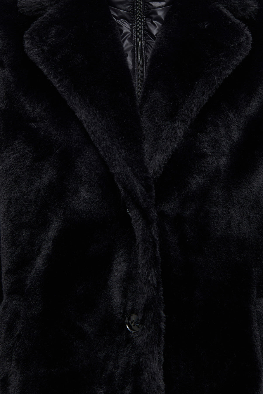 Alaska Women's Black Teddy Coat