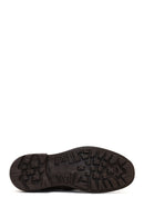 Men's Brown Thick Sole Leather Loafer | Derimod