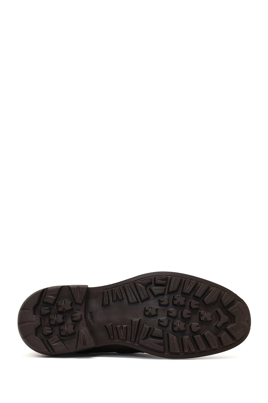 Men's Brown Thick Sole Leather Loafer