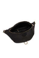 Women's Black Waist Bag | Derimod