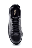 Women's Leather Metal Detailed Sneaker | Derimod