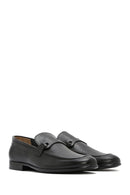 Erkek Siyah Deri Klasik Loafer | Derimod