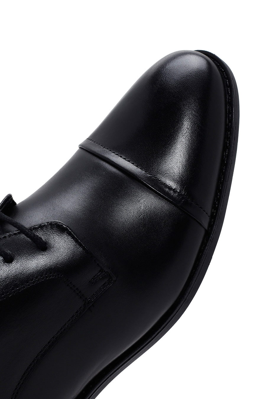 Men's Black Leather Classic Shoes