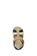 Geox Baby Boy Multicolored Macchia Strappy Leather Sandals | Derimod