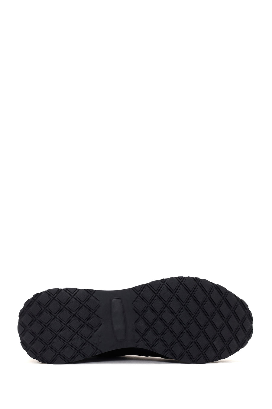 Men's Black Leather Casual Sneaker