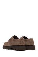 Male Mink Lace-Up Thick-Soled Suede Casual Shoes | Derimod